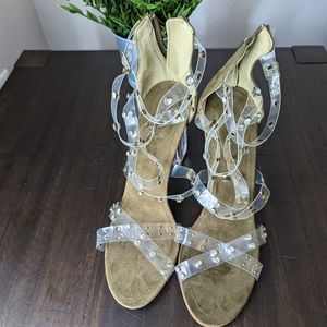 Studded Olive Women's Sandal